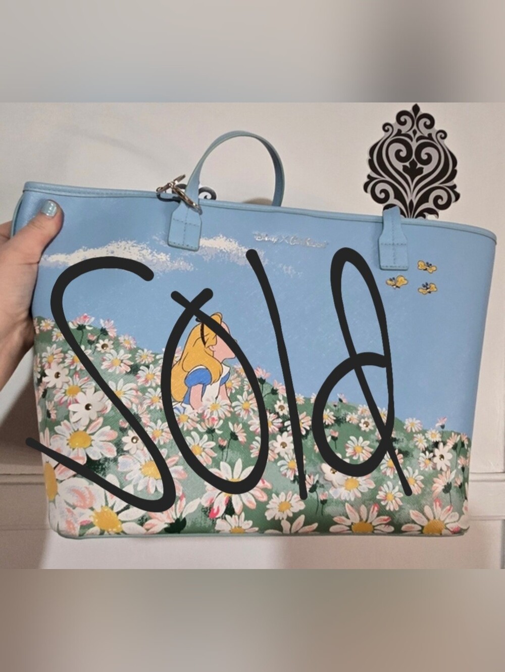 Alice In Wonderland Tote (RARE) - Picture 1 of 1